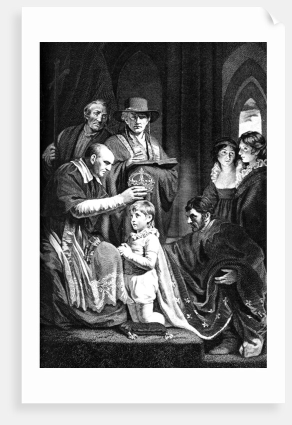 The coronation of Henry VI of England by Anonymous