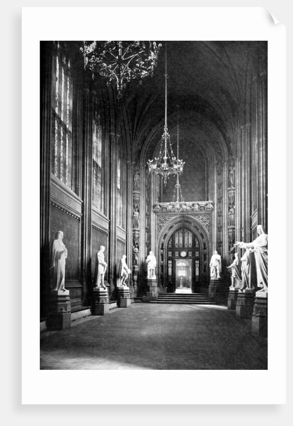 St Stephen's Hall, Palace of Westminster, London by Anonymous