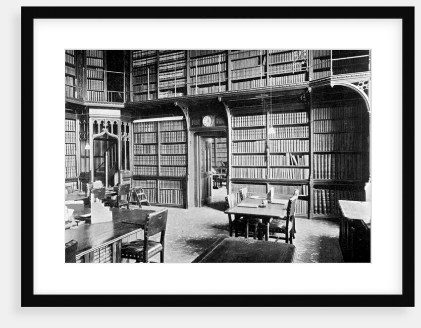 Map Room, House of Commons Library, Palace of Westminster, London by Anonymous