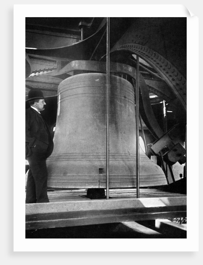 Bell in the tower of Big Ben, Palace of Westminster, London by Anonymous