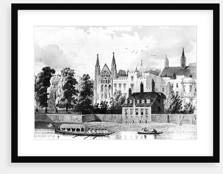 St Stephen's Chapel and the Speaker's House, Westminster, London by Anonymous