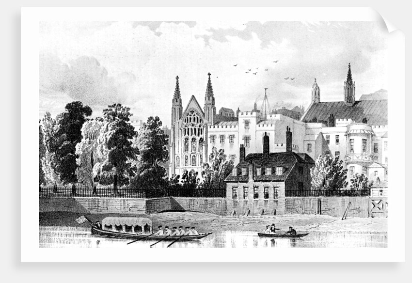 St Stephen's Chapel and the Speaker's House, Westminster, London by Anonymous