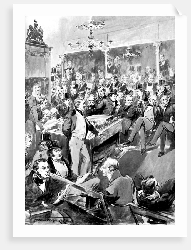 The House of Commons in 1846 by Anonymous