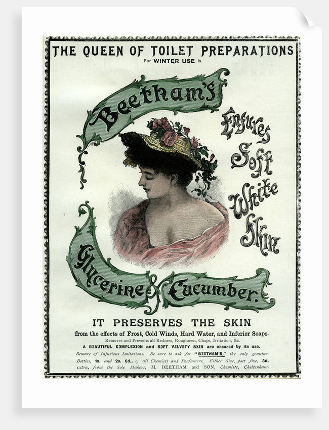 Beetham's Glycerine and Cucumber Cream by Anonymous