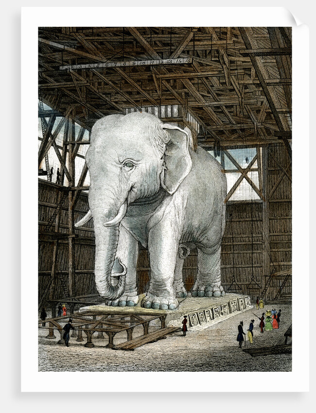 Model of the Elephant of the Place de la Bastille by Fenner Sears & Co