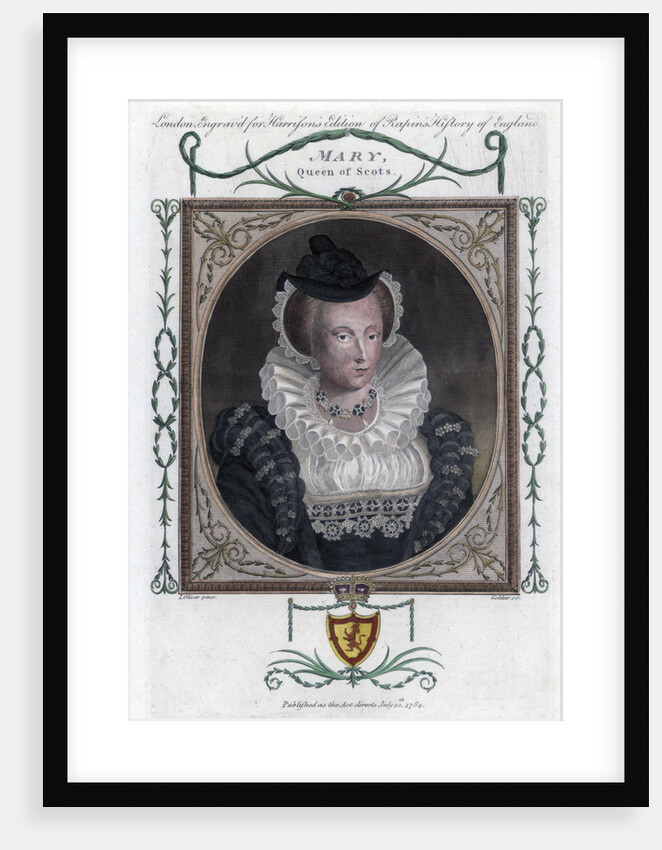 Mary I of Scotland, popularly known as Mary, Queen of Scots by John Goldar