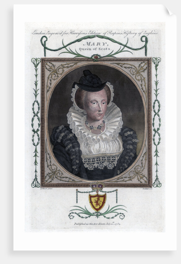 Mary I of Scotland, popularly known as Mary, Queen of Scots by John Goldar