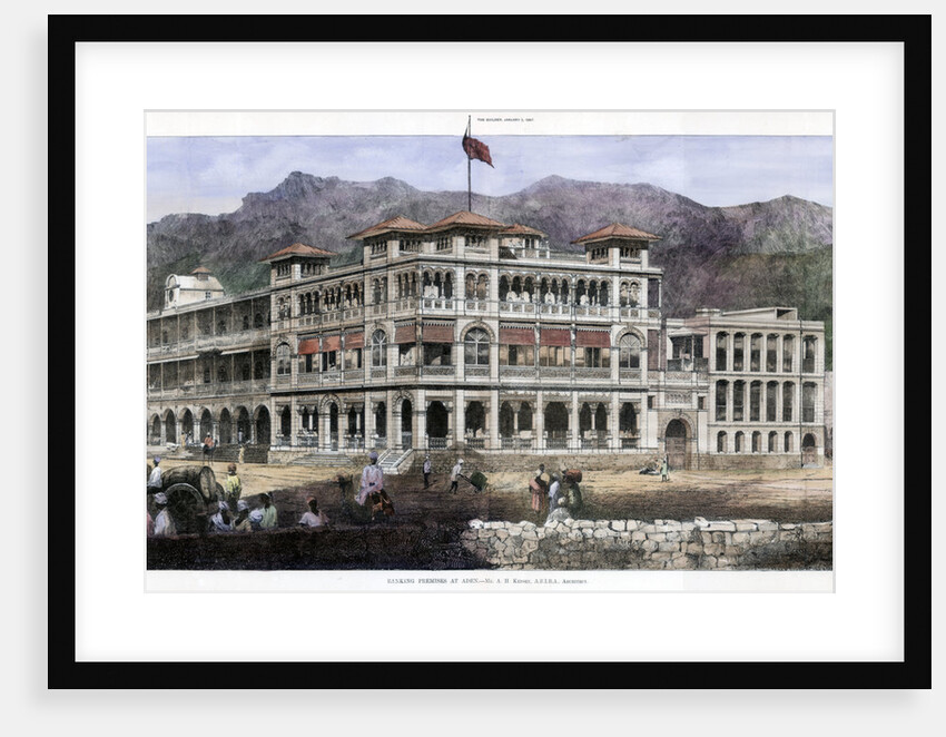 Banking Premises at Aden by C Kell