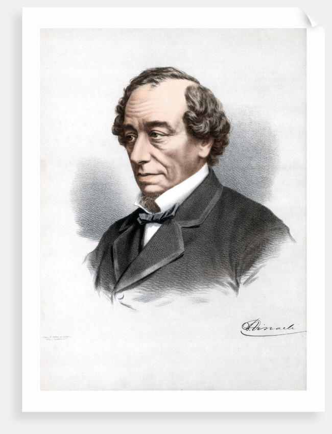 Benjamin Disraeli, 1st Earl of Beaconsfield, British Conservative statesman by Cassell