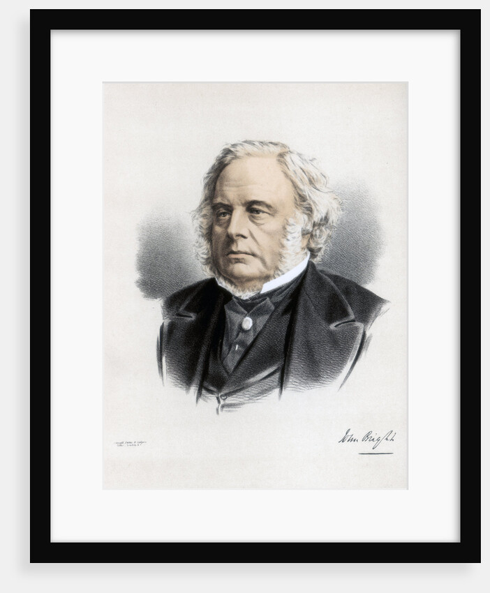 John Bright, British Radical and Liberal statesman by Cassell