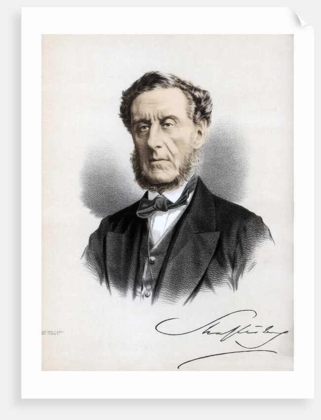 Anthony Ashley Cooper, 7th Earl of Shaftesbury, English politician and philanthropist by Cassell