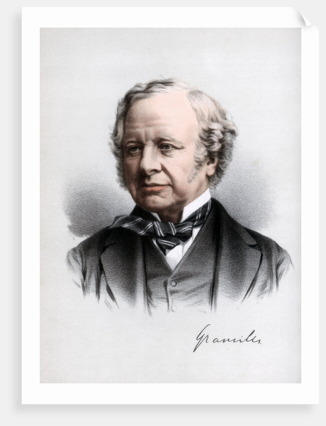 Granville Leveson-Gower, 2nd Earl Granville, British Liberal statesman by Cassell
