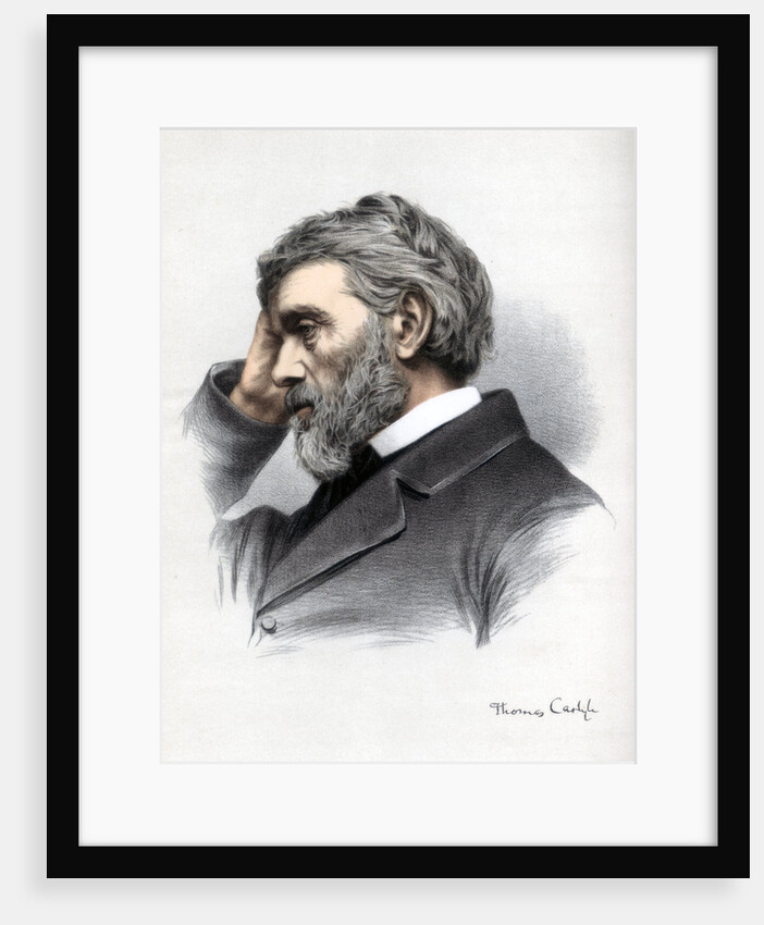 Thomas Carlyle, Scottish essayist, satirist, and historian by Cassell