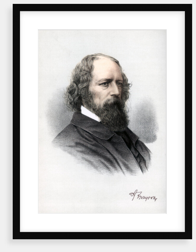 Alfred Tennyson, 1st Baron Tennyson, English poet by Cassell