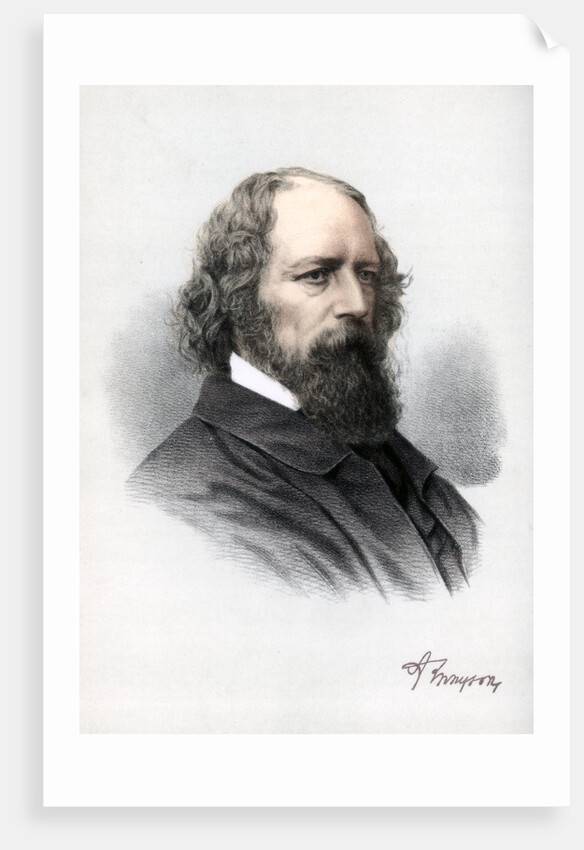 Alfred Tennyson, 1st Baron Tennyson, English poet by Cassell