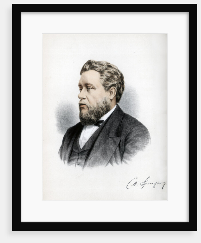 Charles Haddon Spurgeon, British Baptist preacher by Cassell