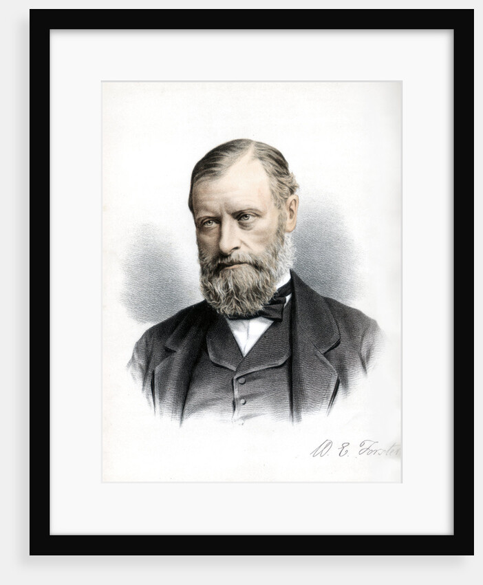 William Edward Forster, British Liberal politician by Cassell