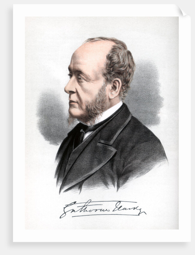 Gathorne Hardy, 1st Earl of Cranbrook, British Conservative politician by Cassell