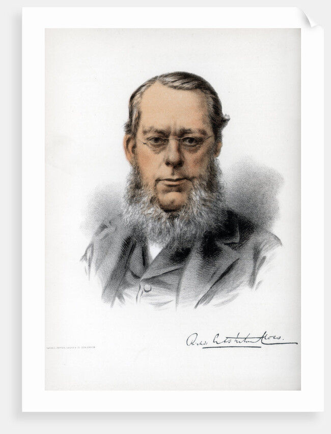 Richard Assheton Cross, 1st Viscount Cross, British statesman by Cassell