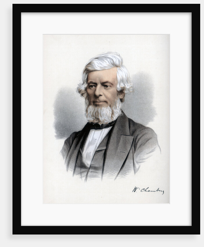 William Chambers of Glenormiston, Scottish publisher and politician by Cassell