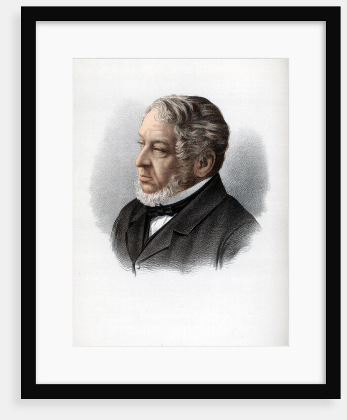 Nathan Rothschild, 1st Baron Rothschild, British banker and politician by Cassell