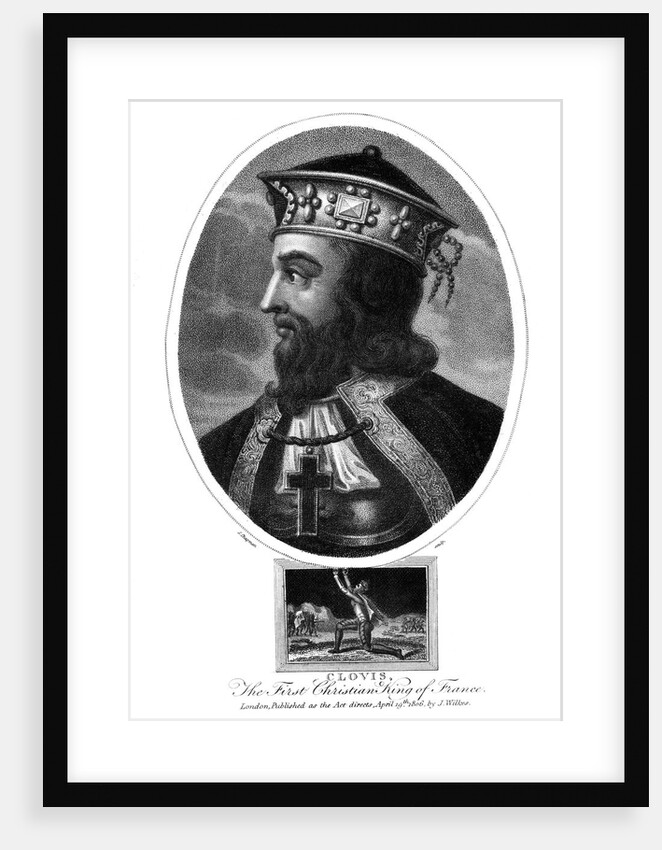 Clovis, the first Christian King of the Franks by J Chapman