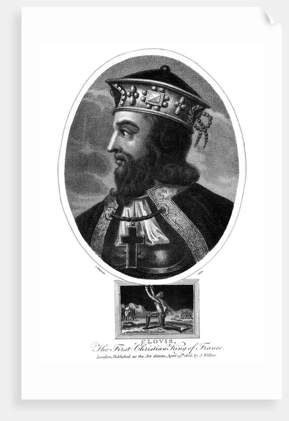 Clovis, the first Christian King of the Franks by J Chapman