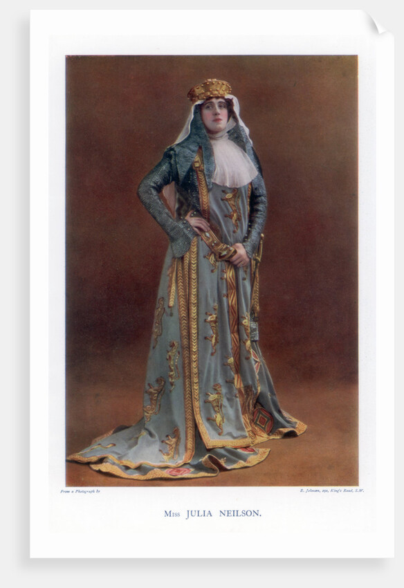 Julia Neilson, English actress by R Johnson