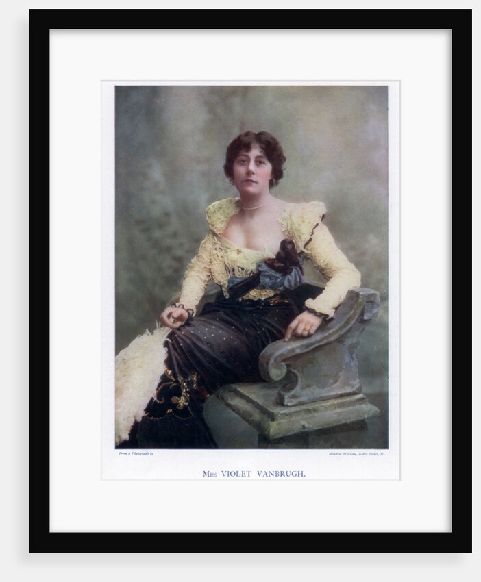 Violet Vanbrugh, English actress by Window & Grove