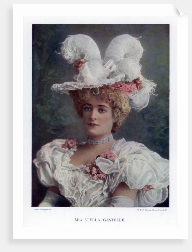 Stella Gastelle, actress by W&D Downey