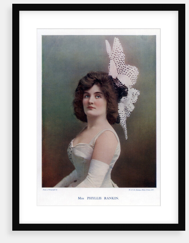 Phyllis Rankin, American actress by W&D Downey