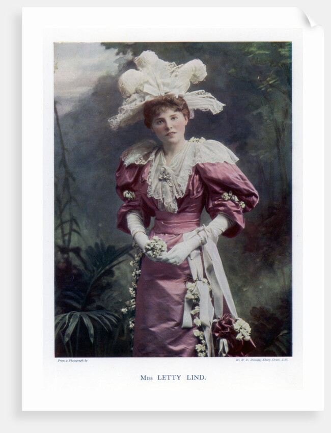 Letty Lind, actress and dancer by W&D Downey