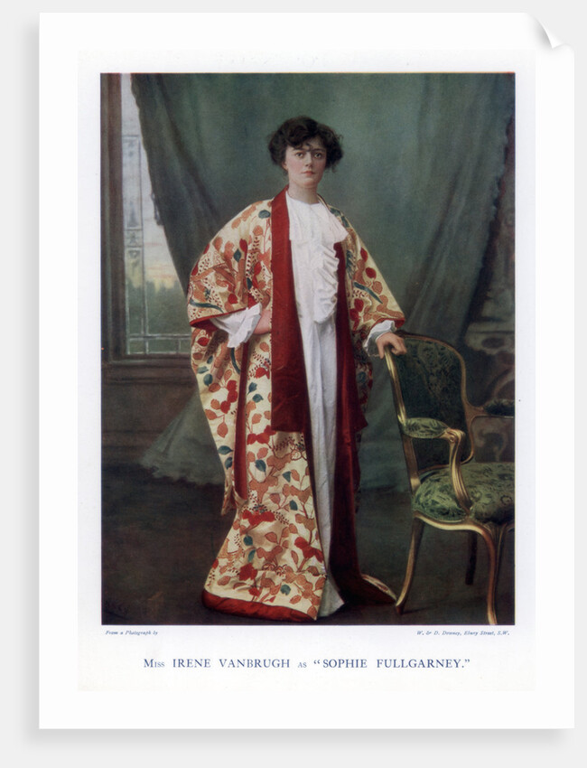 Dame Irene Vanbrugh, English actress by W&D Downey