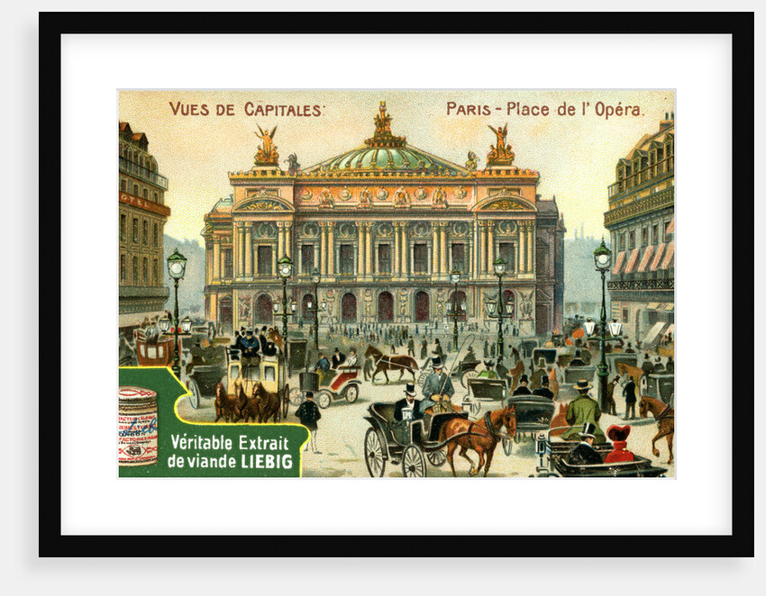 Views of Capitals: Place de l'Opera, Paris by Anonymous
