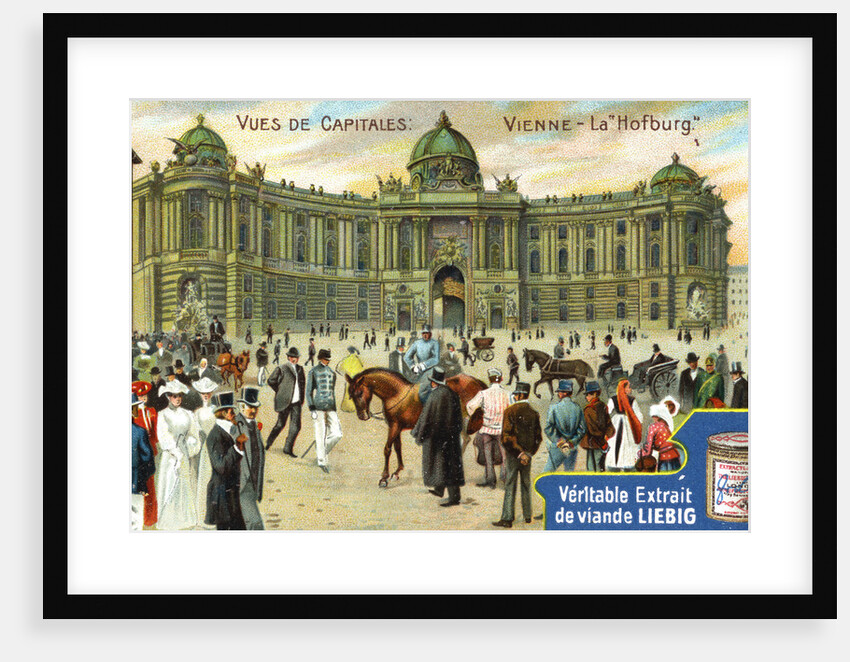 Views of Capitals: The Hofburg, Vienna by Anonymous