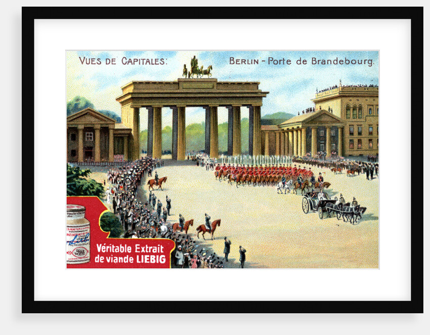 Views of Capitals: Brandenburg Gate, Berlin by Anonymous
