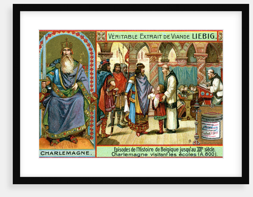 Episodes in the history of Belgium up until the 13th century: Charlemagne by Anonymous