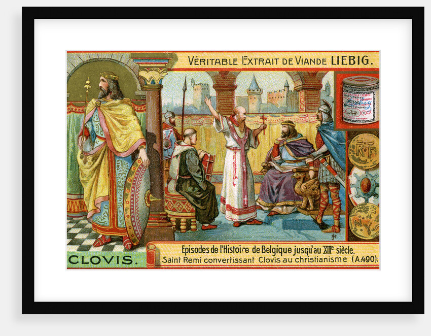 Episodes in the history of Belgium up until the 13th century: King Clovis I by Anonymous
