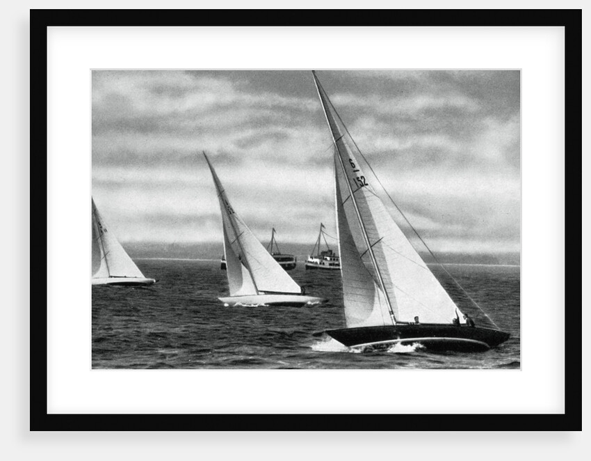 Six metre R class sailing, Berlin Olympics by Anonymous