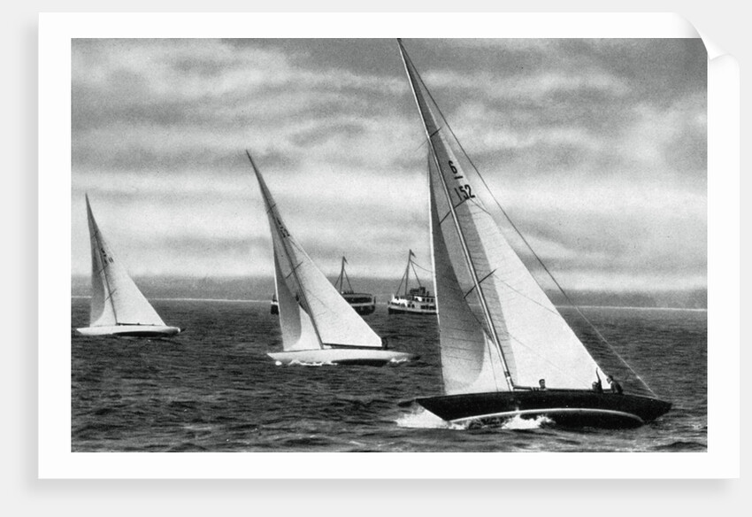 Six metre R class sailing, Berlin Olympics by Anonymous