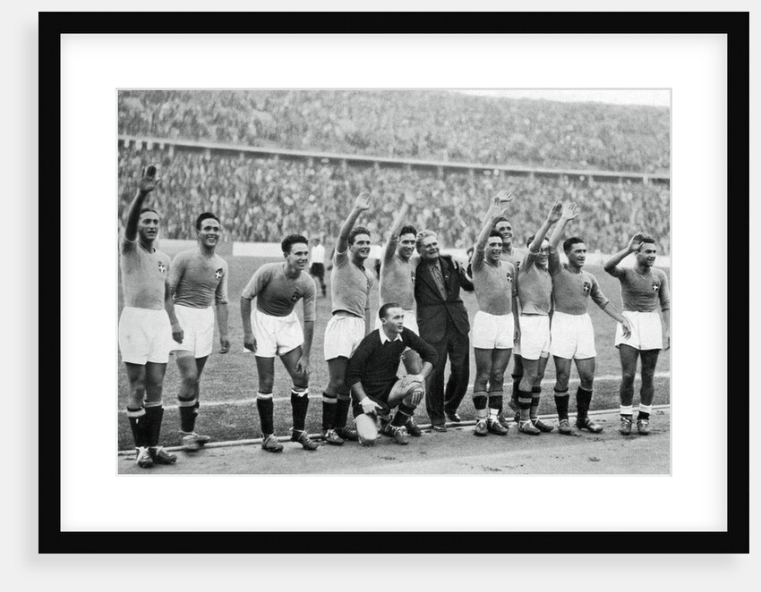 Italian national football team, Berlin Olympics by Anonymous