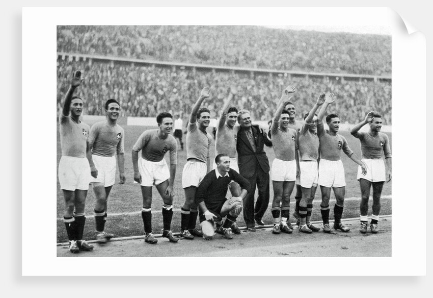 Italian national football team, Berlin Olympics by Anonymous
