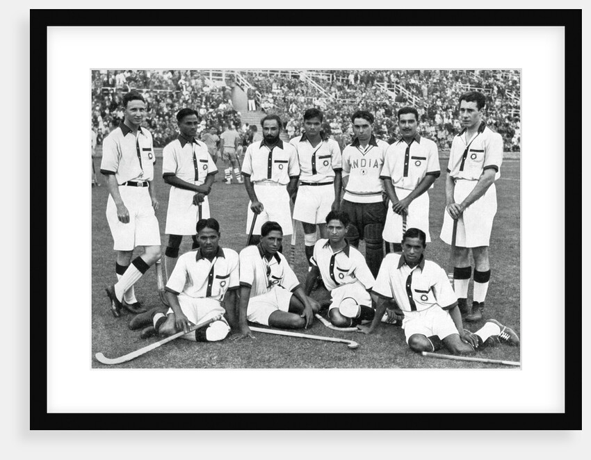 The Indian hockey team, gold medal winners, Berlin Olympics by Anonymous