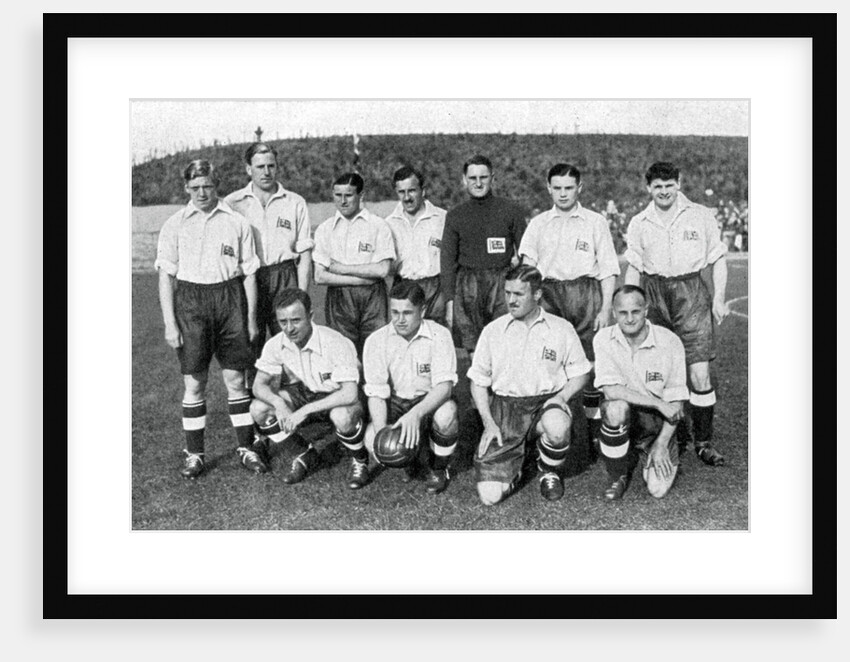 British Olympic football team, Berlin Olympics by Anonymous
