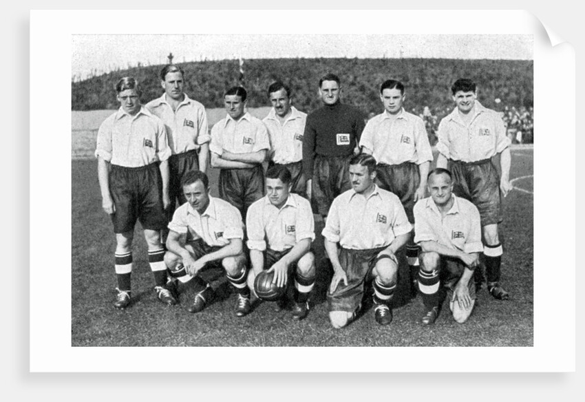 British Olympic football team, Berlin Olympics by Anonymous