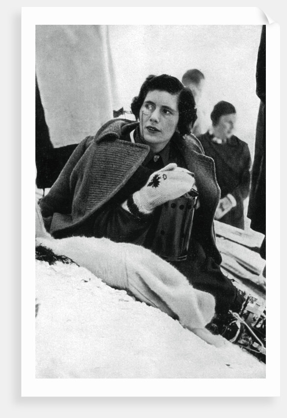 Diana Gordon Lennox, Canadian skier, Winter Olympic Games, Garmisch-Partenkirchen, Germany by Anonymous