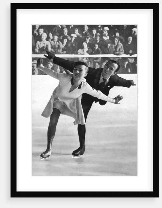 Pairs figure skating, Winter Olympic Games, Garmisch-Partenkirchen, Germany by Anonymous