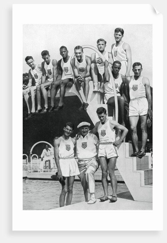 Athletes at the US Olympic Trials by Anonymous