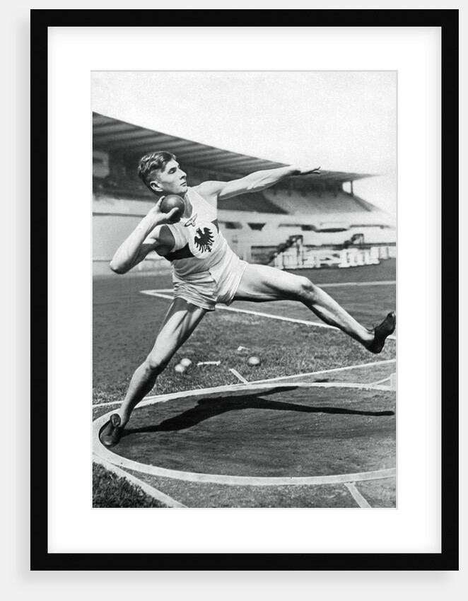 Hans Heinrich Sievert, German athlete by Anonymous