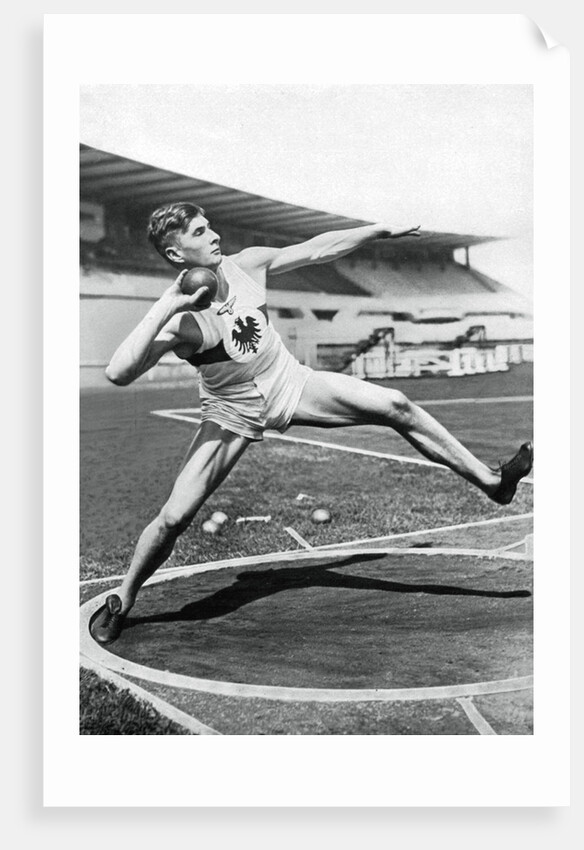 Hans Heinrich Sievert, German athlete by Anonymous